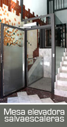 mesa elevadora salvaescaleras, plataforma vertical
